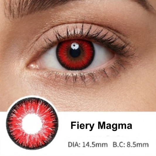 Aries - Fiery Magma Contacts lens (6-month)