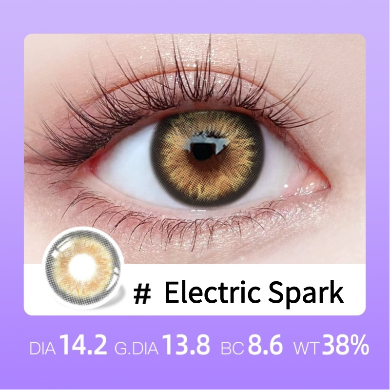 Gemini- Electric Spark Contacts lens (6-month)