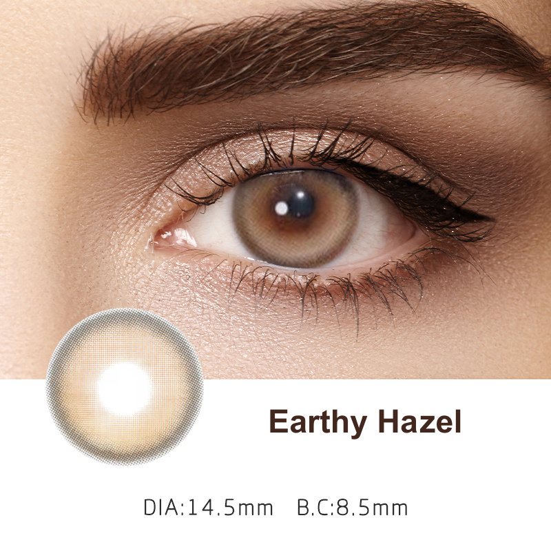 Virgo - Earthy Hazel Contacts lens (6-month)