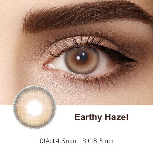 Virgo - Earthy Hazel Contacts lens (6-month)
