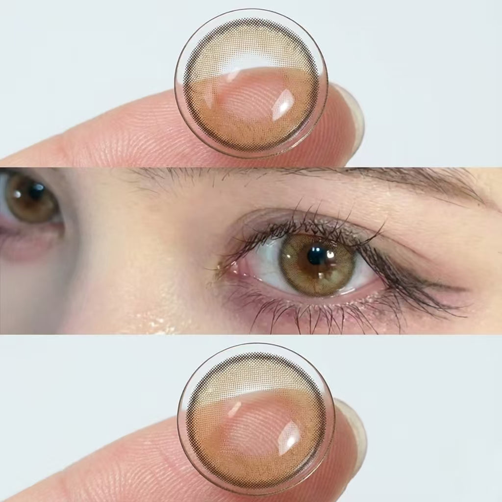 Virgo - Earthy Hazel Contacts lens (6-month)